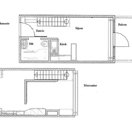 Duplex 5 Pers, 35m², Balcon, Proche Pistes Et Remontee, Arc 1800 Charmettoger - Fr-1-411-250 * Les Arcs (Savoie)